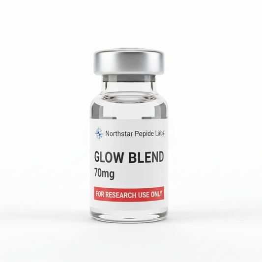 GLOW Blend (BPC-157, GHK-cu, TB-500) (70mg Vial)